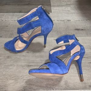 Blue heels